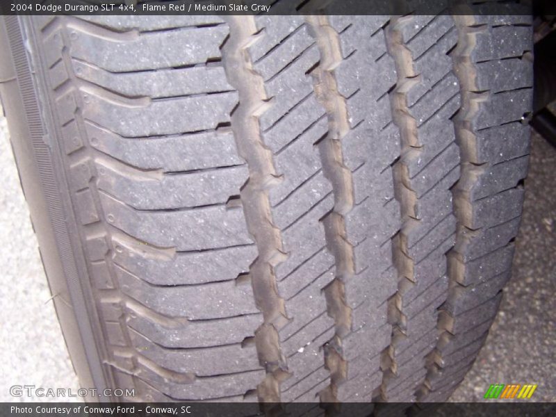 Flame Red / Medium Slate Gray 2004 Dodge Durango SLT 4x4