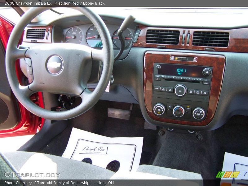Precision Red / Ebony Black 2008 Chevrolet Impala LS