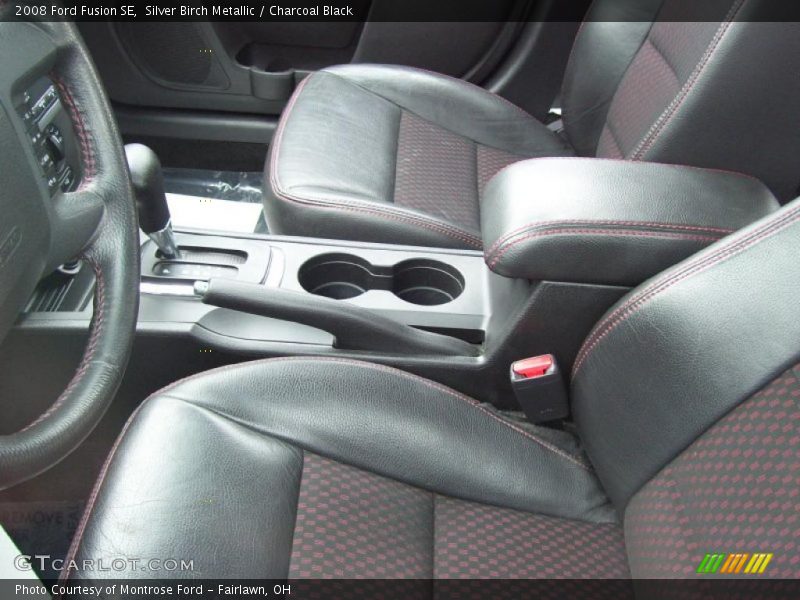 Silver Birch Metallic / Charcoal Black 2008 Ford Fusion SE