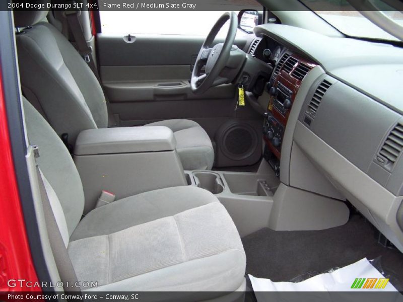 Flame Red / Medium Slate Gray 2004 Dodge Durango SLT 4x4
