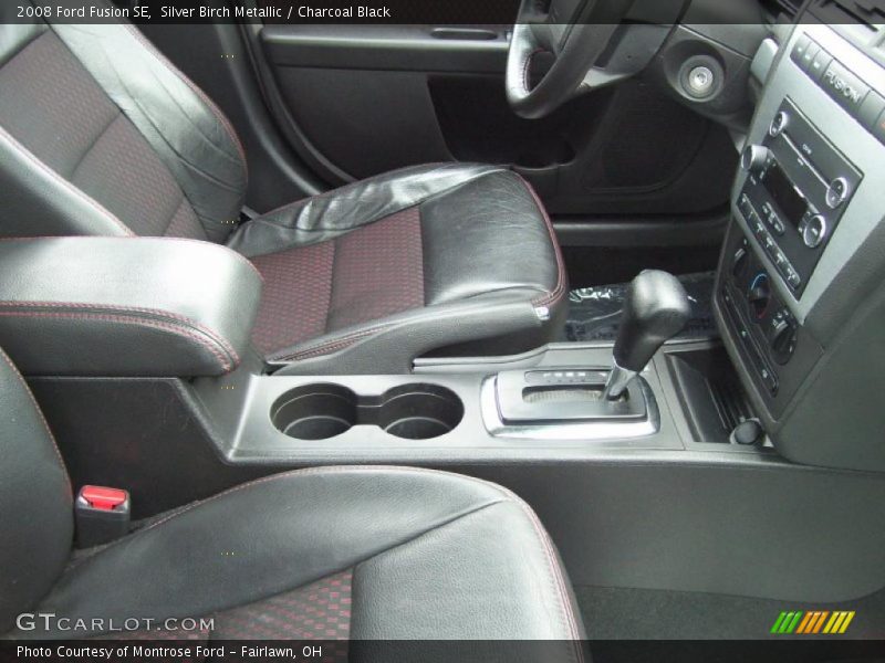 Silver Birch Metallic / Charcoal Black 2008 Ford Fusion SE