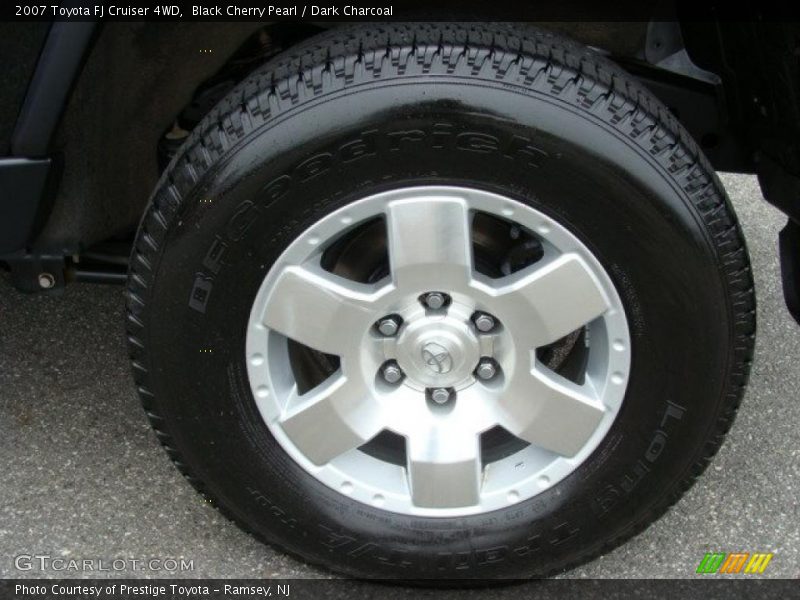 Black Cherry Pearl / Dark Charcoal 2007 Toyota FJ Cruiser 4WD