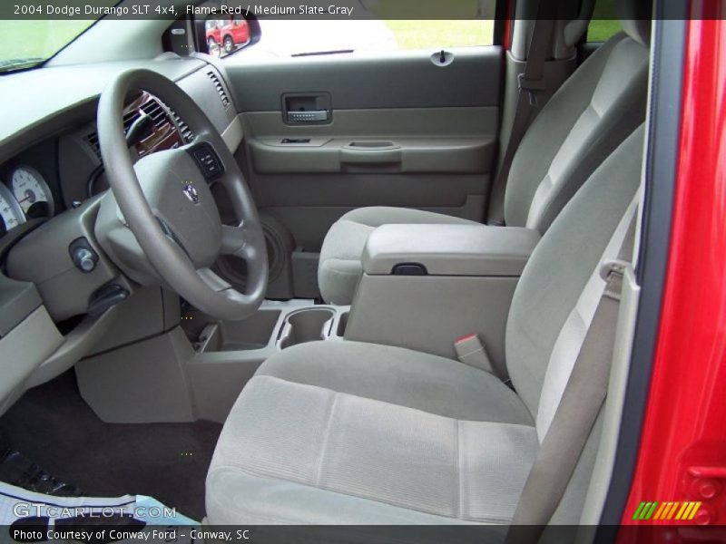 Flame Red / Medium Slate Gray 2004 Dodge Durango SLT 4x4