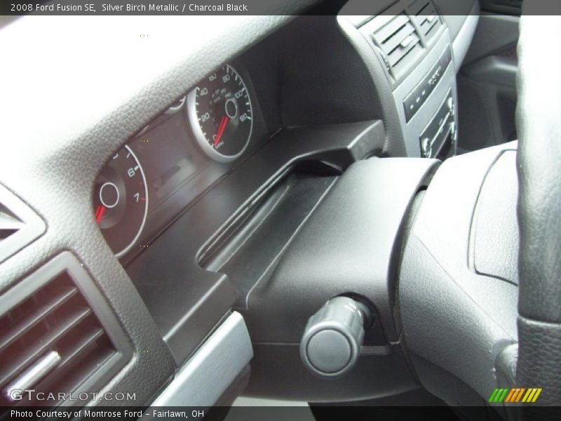 Silver Birch Metallic / Charcoal Black 2008 Ford Fusion SE