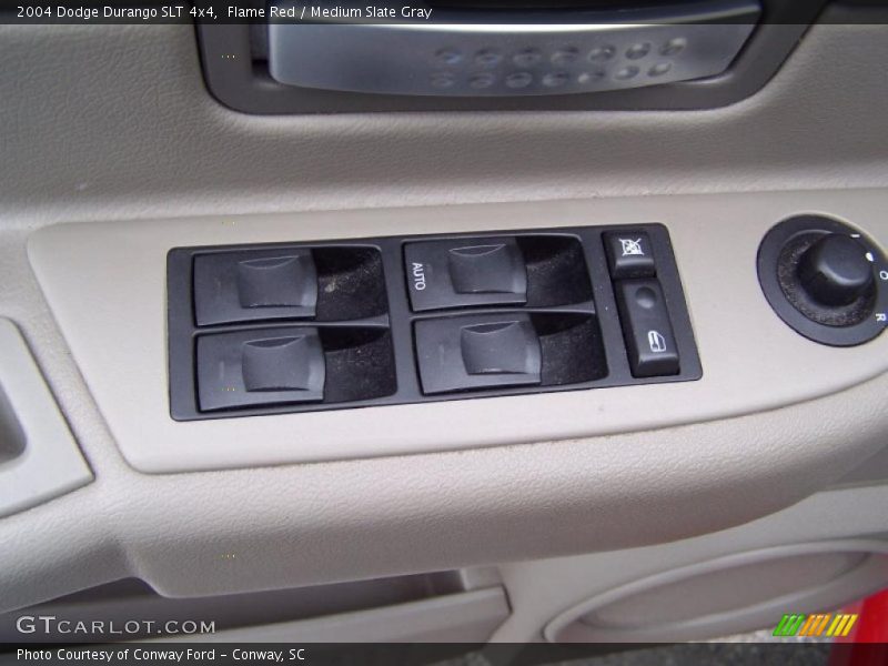 Flame Red / Medium Slate Gray 2004 Dodge Durango SLT 4x4