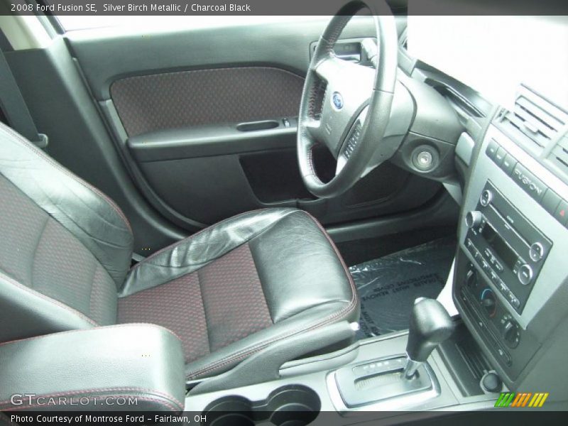 Silver Birch Metallic / Charcoal Black 2008 Ford Fusion SE