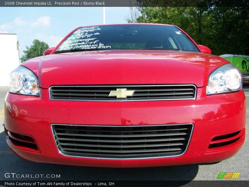 Precision Red / Ebony Black 2008 Chevrolet Impala LS