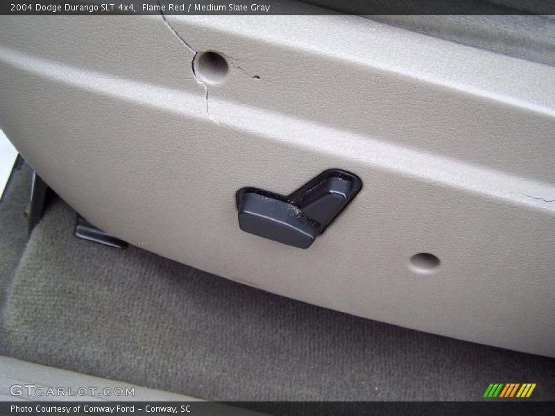 Flame Red / Medium Slate Gray 2004 Dodge Durango SLT 4x4