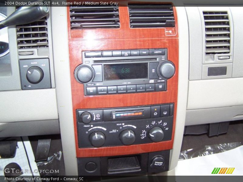 Flame Red / Medium Slate Gray 2004 Dodge Durango SLT 4x4