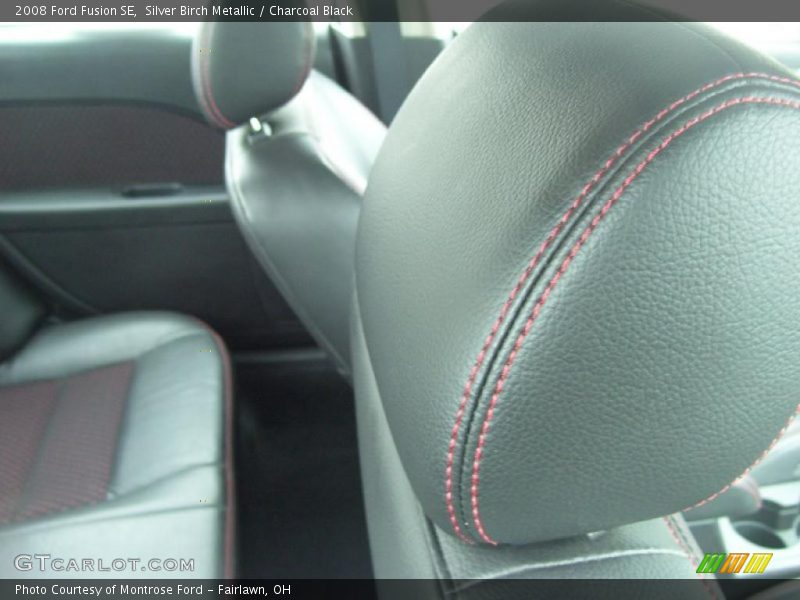 Silver Birch Metallic / Charcoal Black 2008 Ford Fusion SE