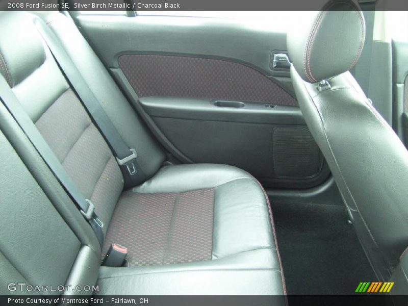 Silver Birch Metallic / Charcoal Black 2008 Ford Fusion SE
