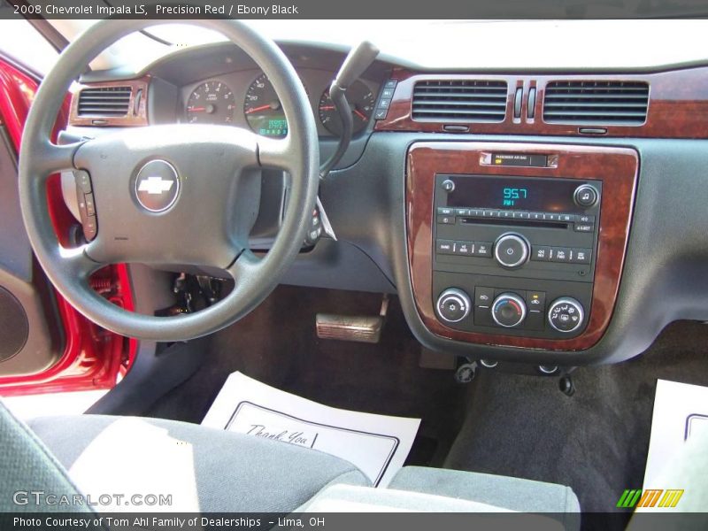 Precision Red / Ebony Black 2008 Chevrolet Impala LS