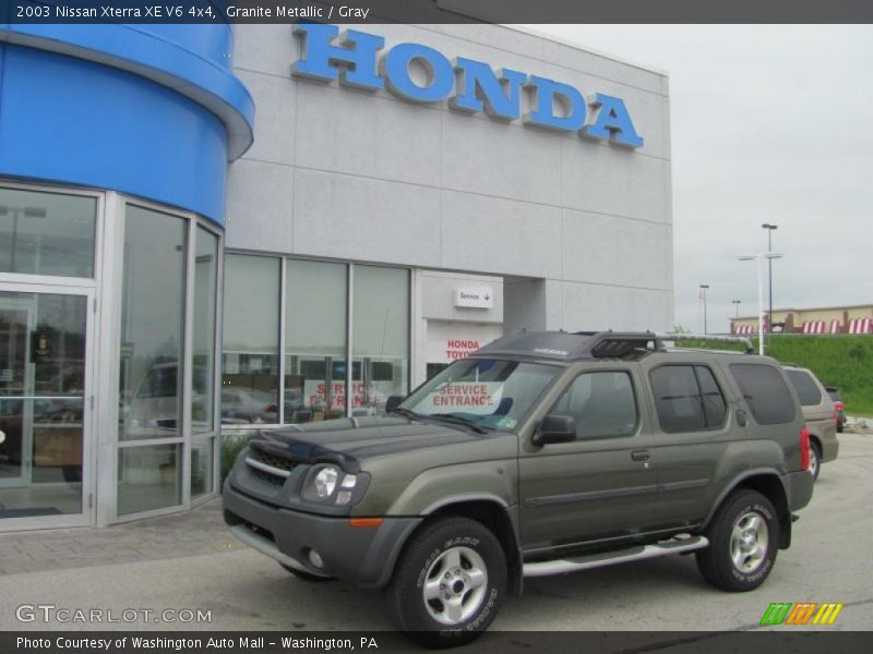 Granite Metallic / Gray 2003 Nissan Xterra XE V6 4x4