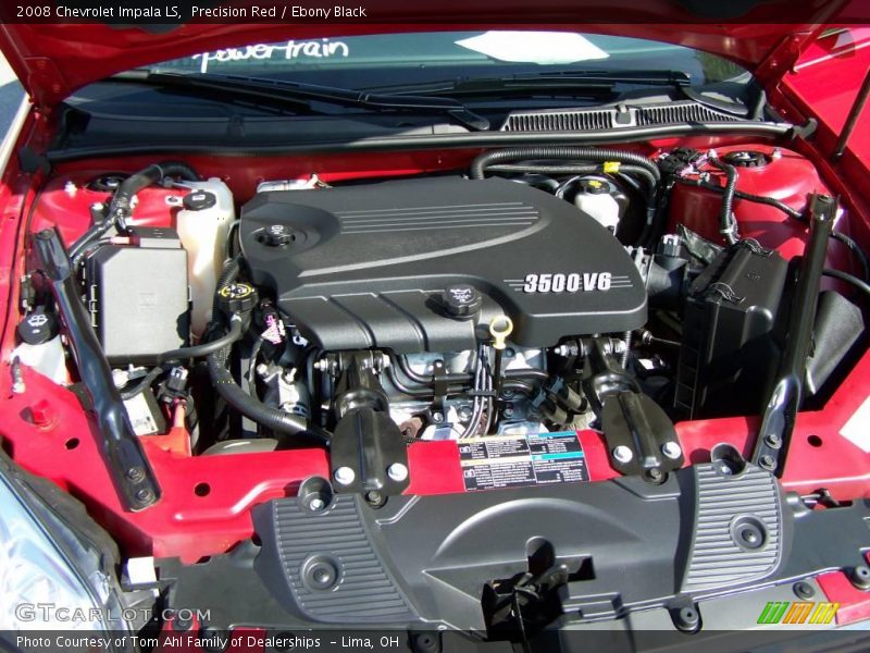 Precision Red / Ebony Black 2008 Chevrolet Impala LS