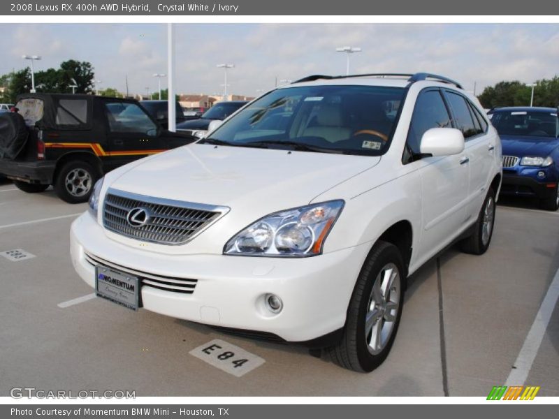 Crystal White / Ivory 2008 Lexus RX 400h AWD Hybrid