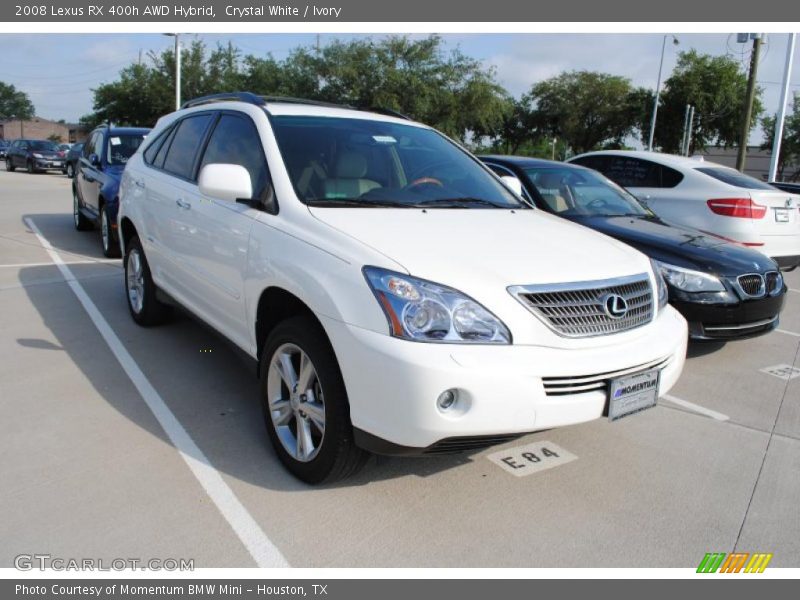 Crystal White / Ivory 2008 Lexus RX 400h AWD Hybrid