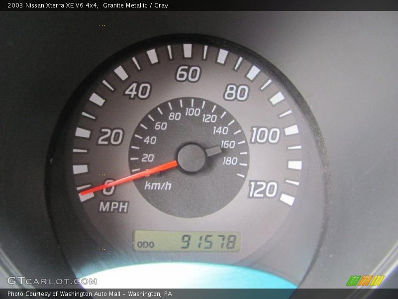 Granite Metallic / Gray 2003 Nissan Xterra XE V6 4x4