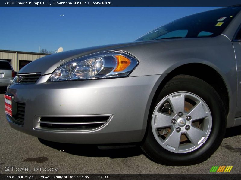 Silverstone Metallic / Ebony Black 2008 Chevrolet Impala LT