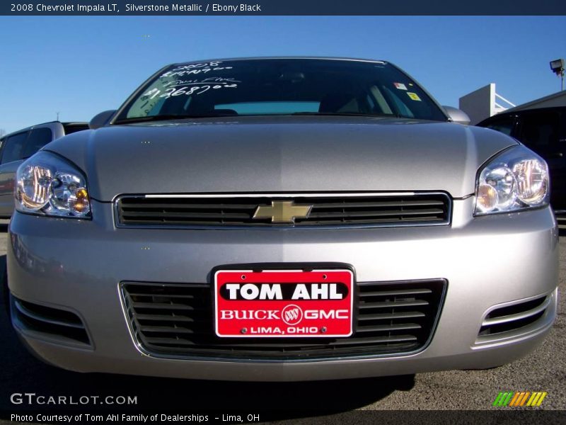 Silverstone Metallic / Ebony Black 2008 Chevrolet Impala LT