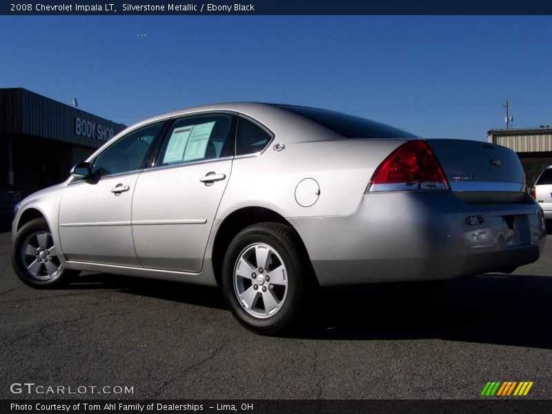 Silverstone Metallic / Ebony Black 2008 Chevrolet Impala LT