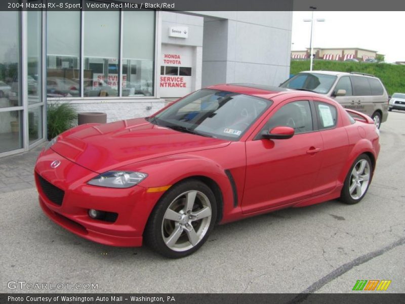 Velocity Red Mica / Black/Red 2004 Mazda RX-8 Sport