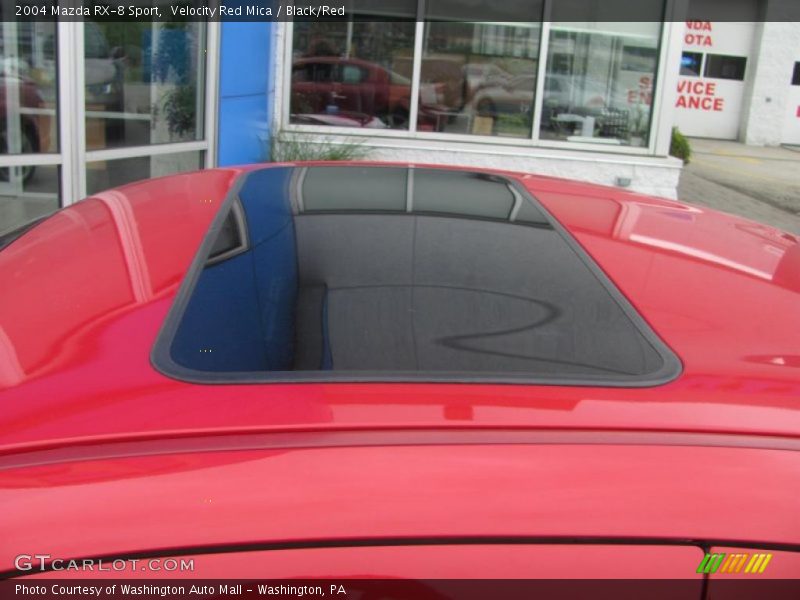 Velocity Red Mica / Black/Red 2004 Mazda RX-8 Sport