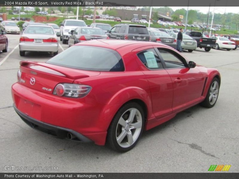 Velocity Red Mica / Black/Red 2004 Mazda RX-8 Sport