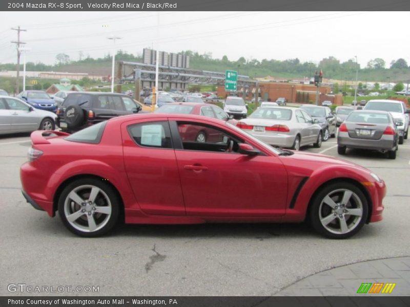 Velocity Red Mica / Black/Red 2004 Mazda RX-8 Sport