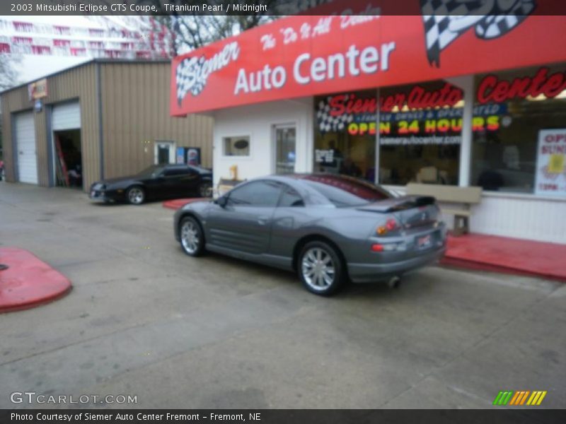 Titanium Pearl / Midnight 2003 Mitsubishi Eclipse GTS Coupe