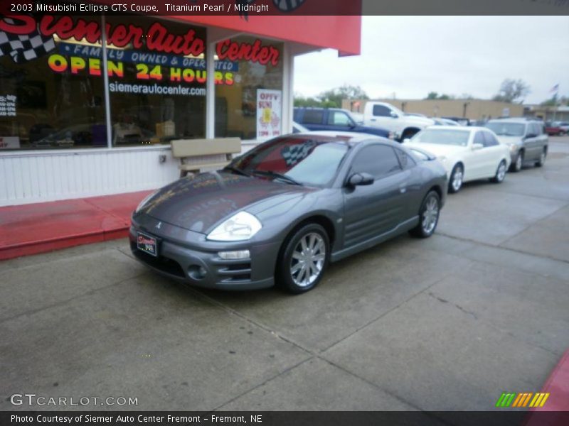 Titanium Pearl / Midnight 2003 Mitsubishi Eclipse GTS Coupe