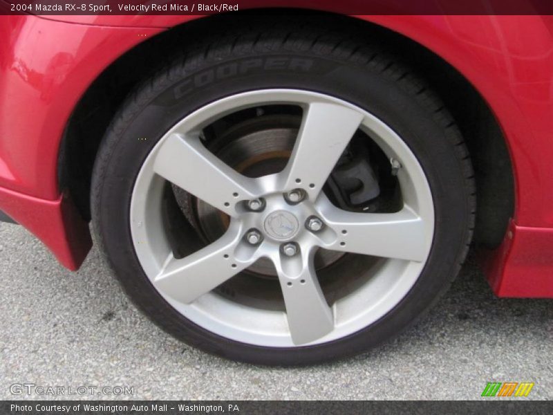 Velocity Red Mica / Black/Red 2004 Mazda RX-8 Sport