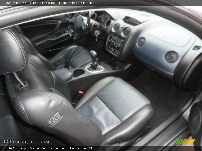 Titanium Pearl / Midnight 2003 Mitsubishi Eclipse GTS Coupe