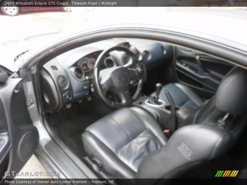 Titanium Pearl / Midnight 2003 Mitsubishi Eclipse GTS Coupe