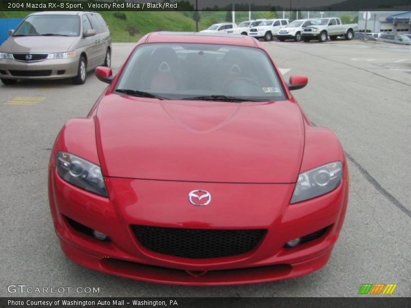 Velocity Red Mica / Black/Red 2004 Mazda RX-8 Sport