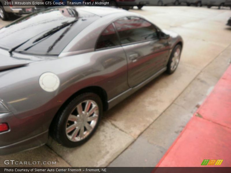 Titanium Pearl / Midnight 2003 Mitsubishi Eclipse GTS Coupe
