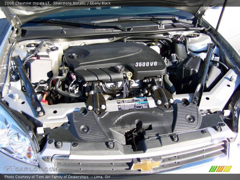 Silverstone Metallic / Ebony Black 2008 Chevrolet Impala LT