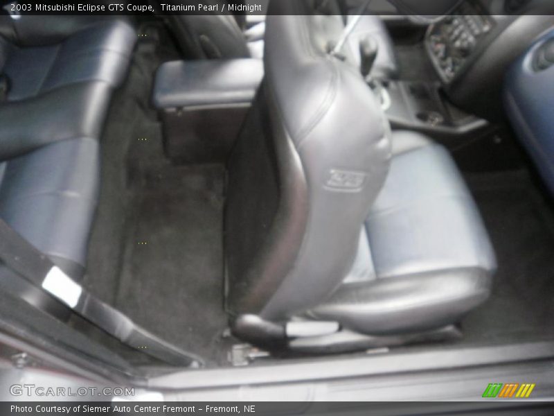 Titanium Pearl / Midnight 2003 Mitsubishi Eclipse GTS Coupe