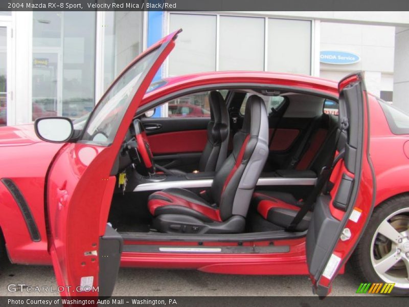 Velocity Red Mica / Black/Red 2004 Mazda RX-8 Sport