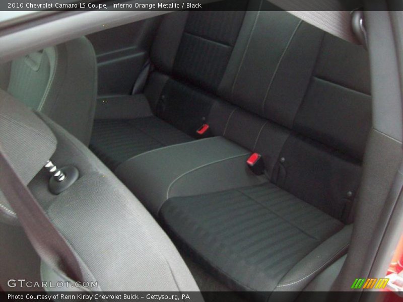 Inferno Orange Metallic / Black 2010 Chevrolet Camaro LS Coupe
