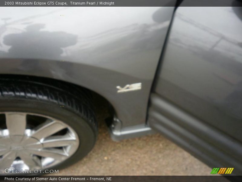 Titanium Pearl / Midnight 2003 Mitsubishi Eclipse GTS Coupe