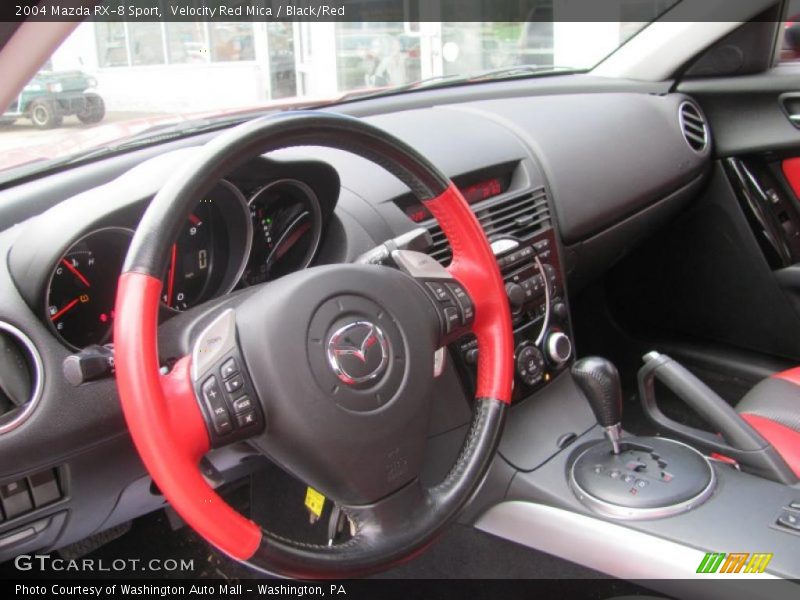 Velocity Red Mica / Black/Red 2004 Mazda RX-8 Sport
