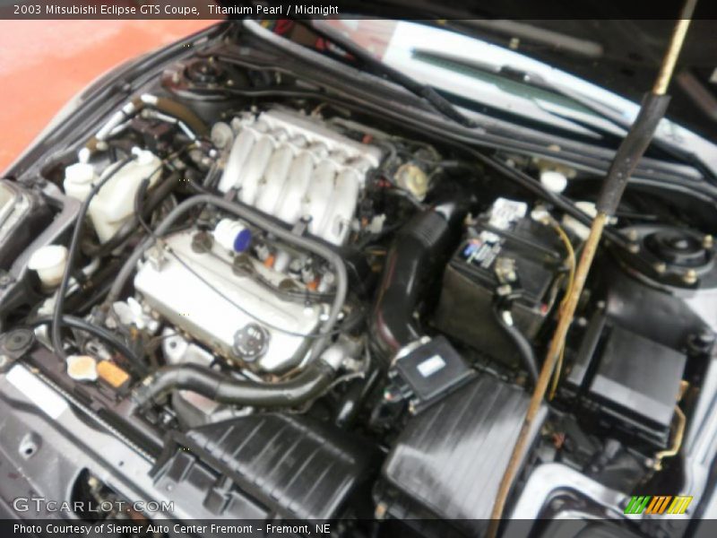 Titanium Pearl / Midnight 2003 Mitsubishi Eclipse GTS Coupe