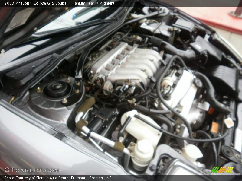 Titanium Pearl / Midnight 2003 Mitsubishi Eclipse GTS Coupe