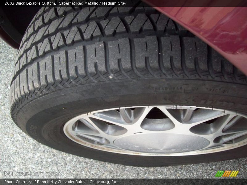 Cabernet Red Metallic / Medium Gray 2003 Buick LeSabre Custom