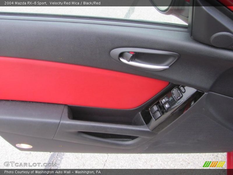 Velocity Red Mica / Black/Red 2004 Mazda RX-8 Sport