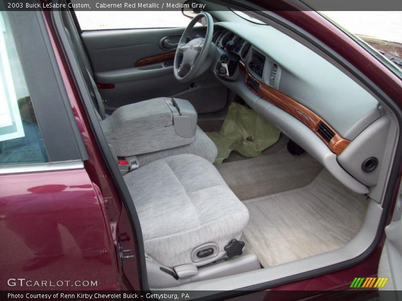 Cabernet Red Metallic / Medium Gray 2003 Buick LeSabre Custom