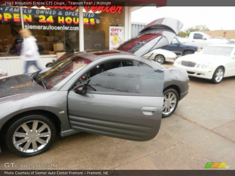 Titanium Pearl / Midnight 2003 Mitsubishi Eclipse GTS Coupe