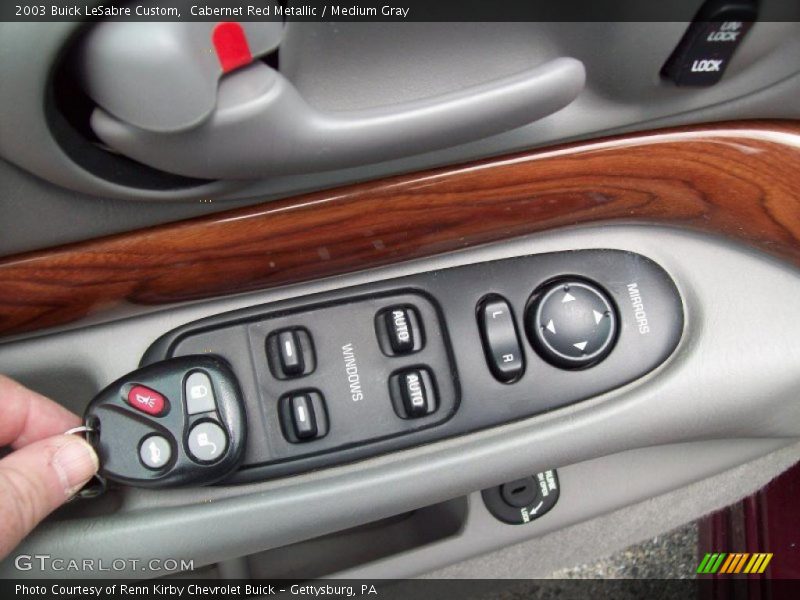 Cabernet Red Metallic / Medium Gray 2003 Buick LeSabre Custom