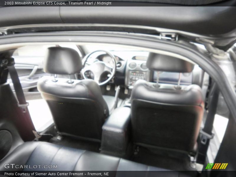 Titanium Pearl / Midnight 2003 Mitsubishi Eclipse GTS Coupe