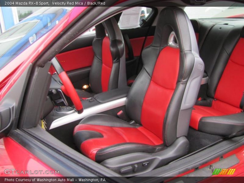 Velocity Red Mica / Black/Red 2004 Mazda RX-8 Sport